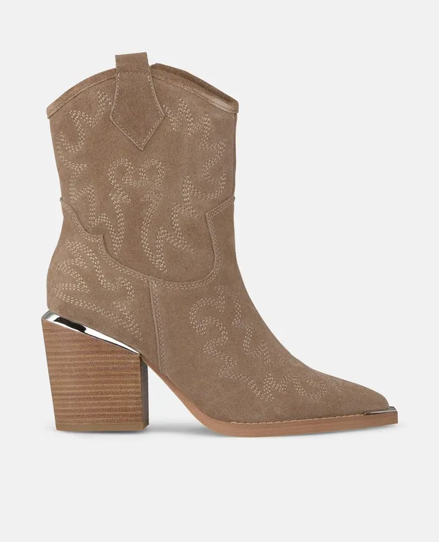 alma-en-pena-stiefeletten-damen-bestickt-7-cm-absatz-vison image 1