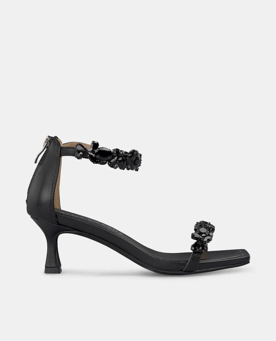 alma-en-pena-mini-heel-sandal-schwarz-6-cm-absatz-strass-riemchen image 1