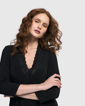 alembika-villanelle-cocoon-kleid-schwarz image 3