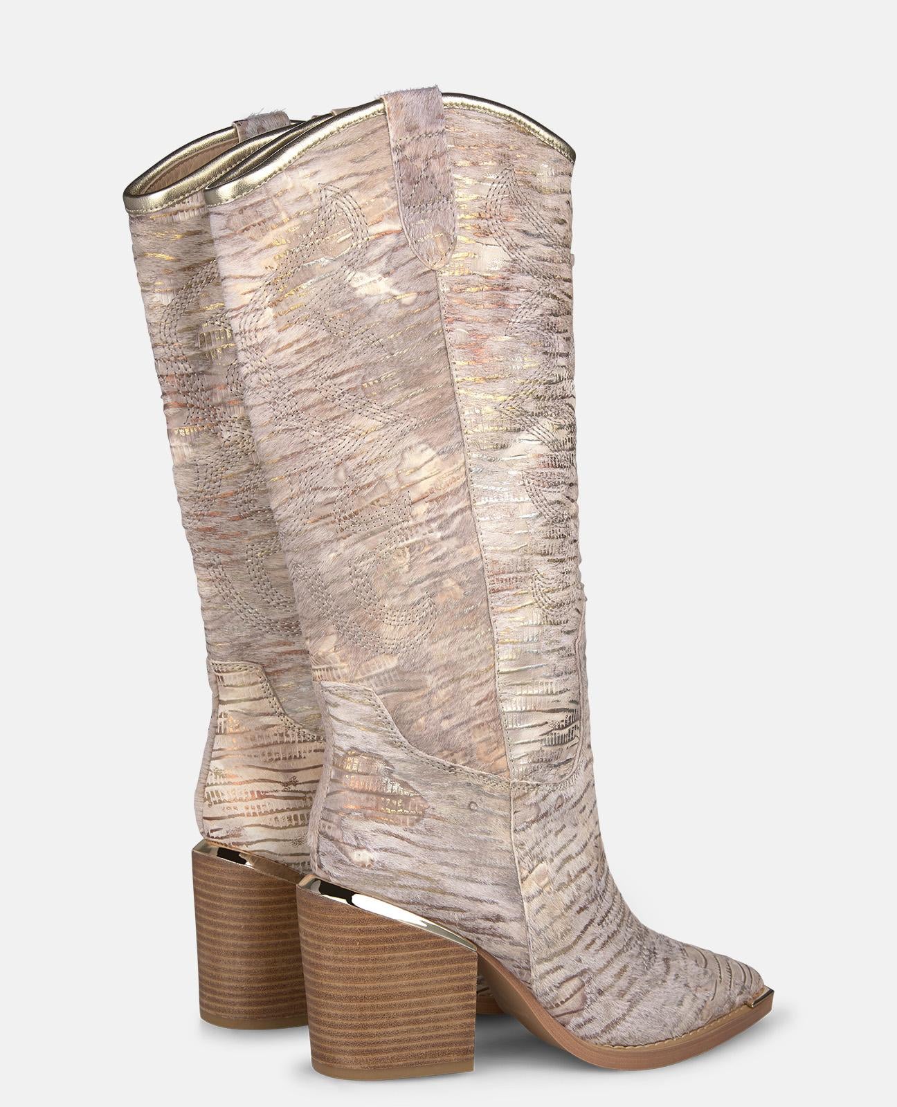 alma-en-pena-country-stiefel-arena-schlangenoptik-mit-absatz-7-5-cm image 3