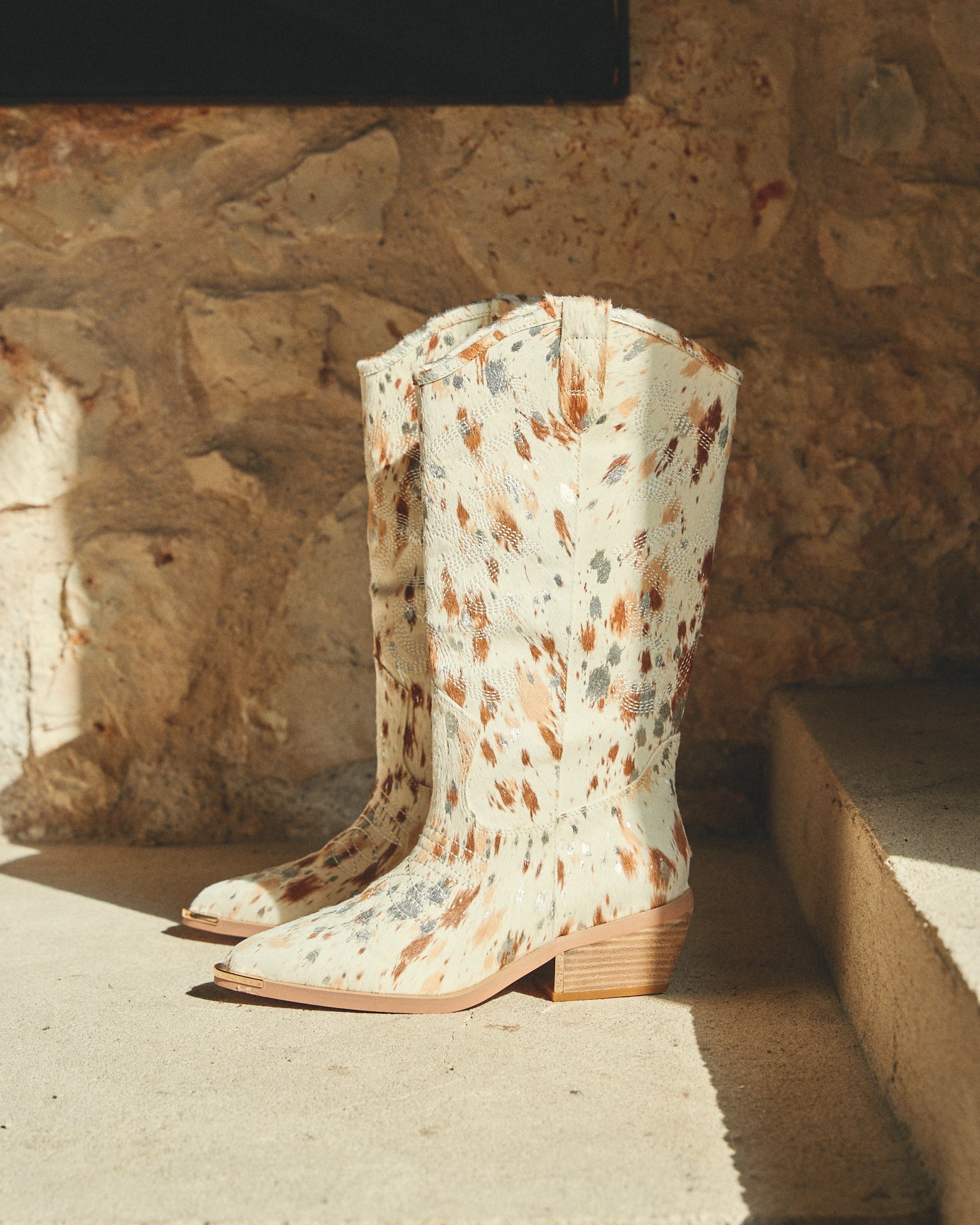 alma-en-pena-cowboy-boot-beige-5-cm image 1
