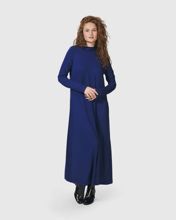 alembika-essential-a-linie-kleid-royal-blue image 3