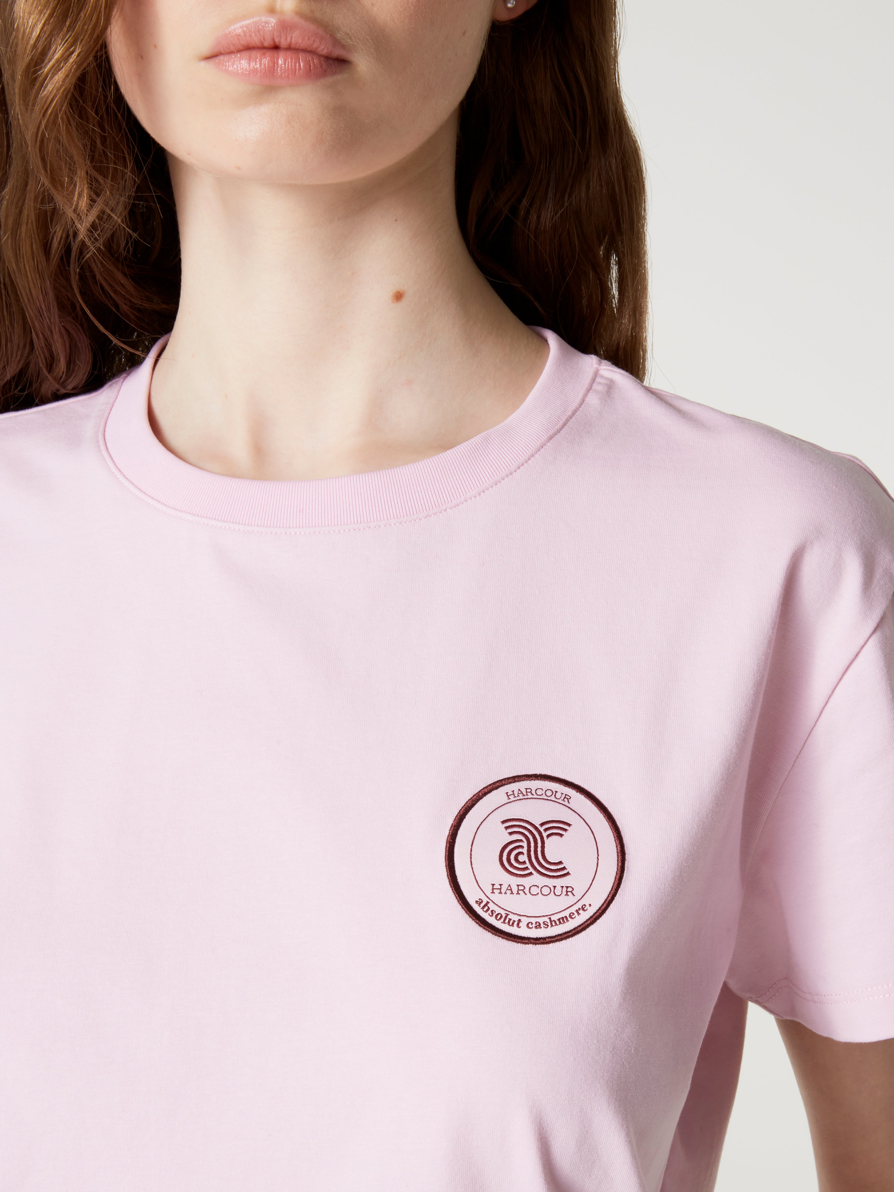 absolut-paddock-t-shirt-damen-rundhals-baby-pink-baumwolle image 3