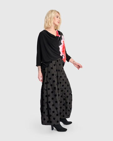 alembika-perle-draped-top-schwarz-pink image 5