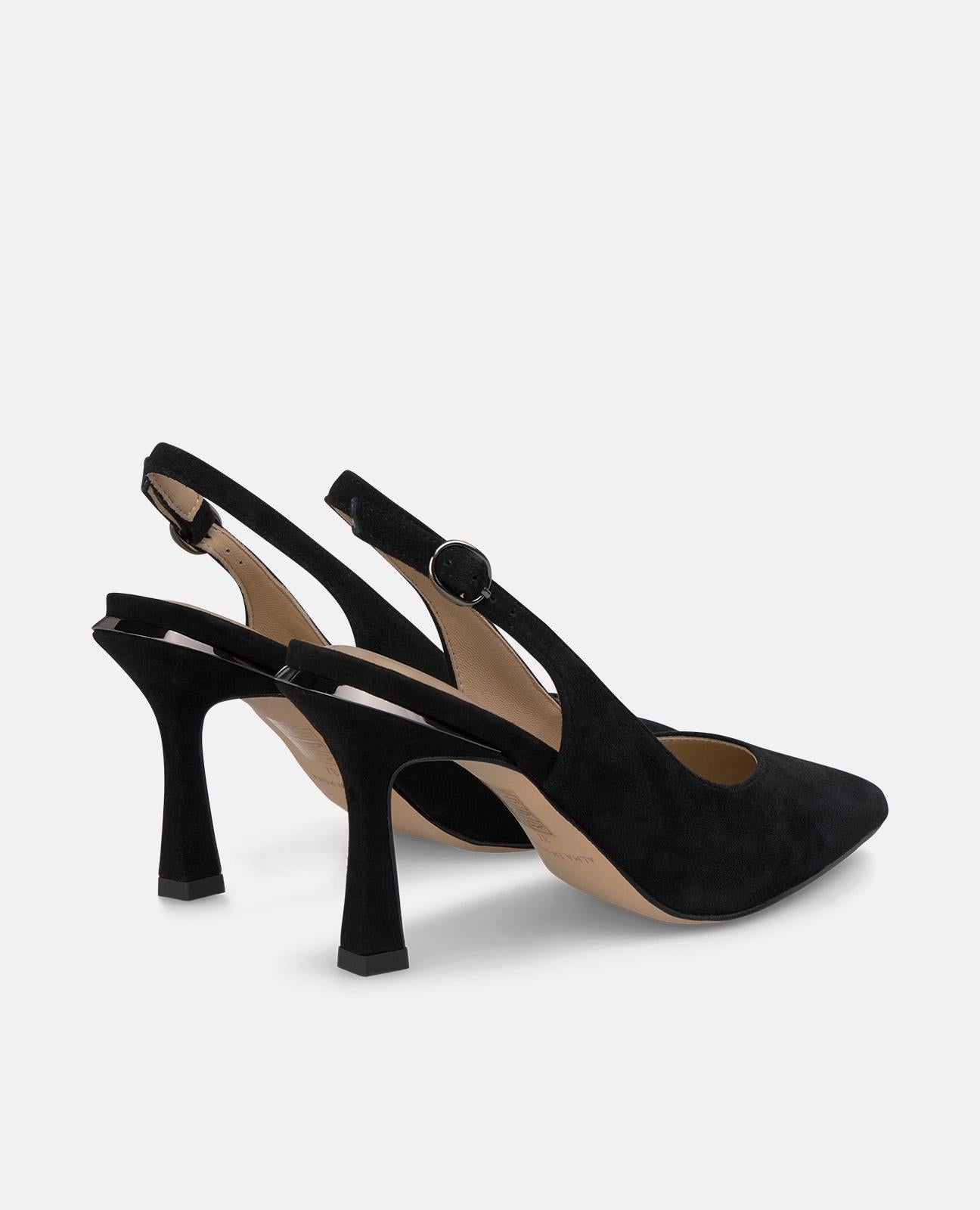 alma-en-pena-pumps-mit-spitzer-kappe-schwarz-schnalle-9-cm-absatz image 3