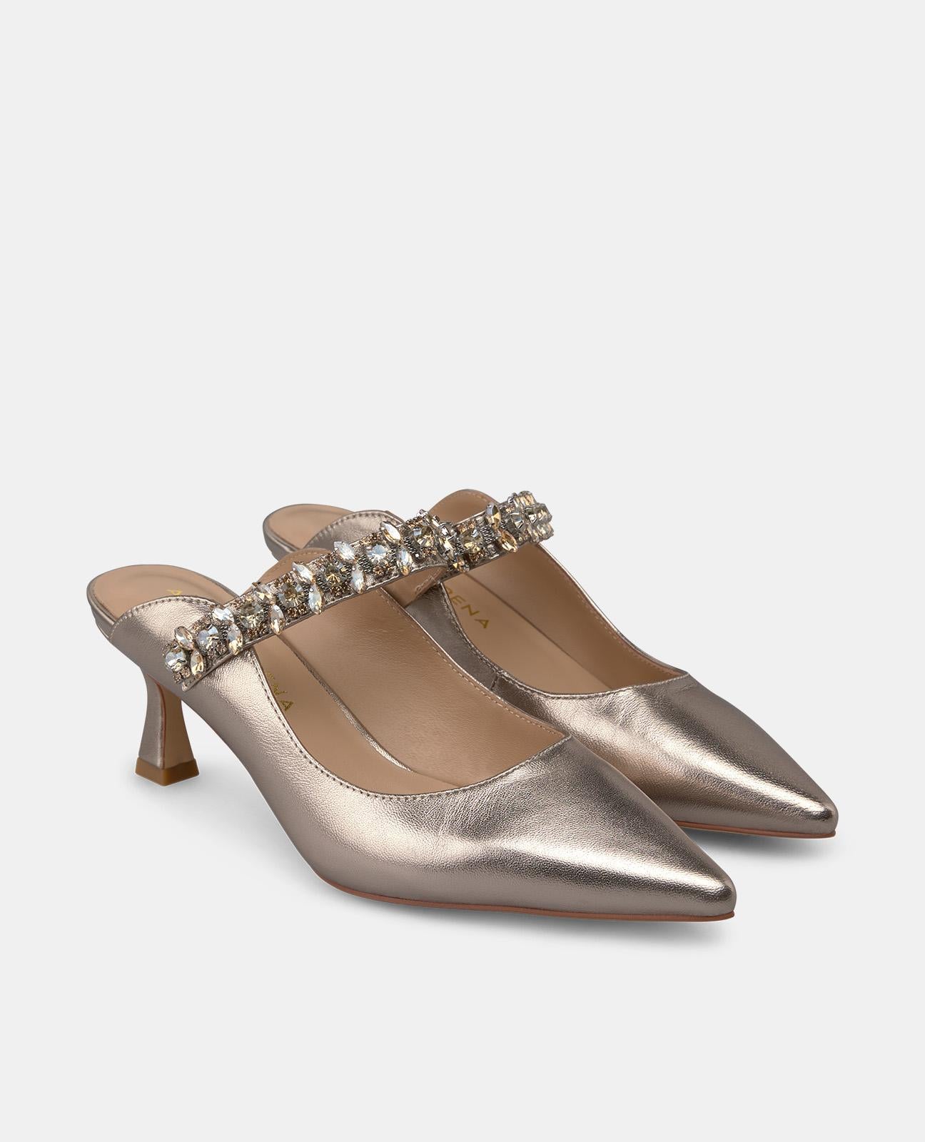 alma-en-pena-mules-bronze-mit-strass-6-cm-absatz image 2