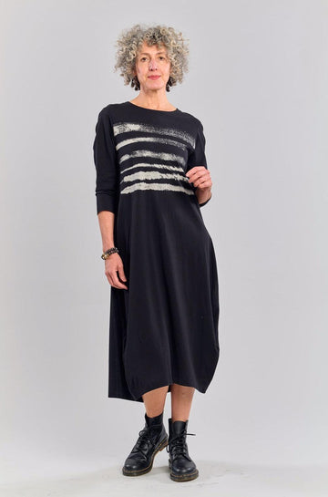 alembika-chalk-stripe-midi-dress-black-baumwoll-midikleid image 7