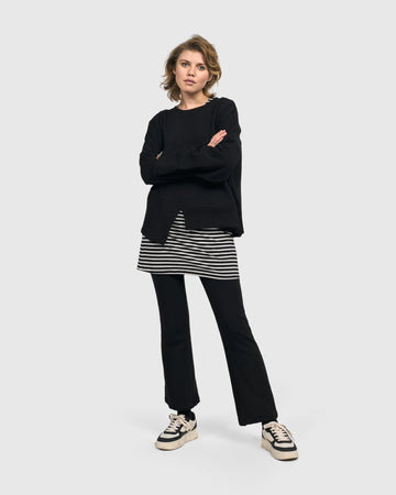 alembika-urban-calloway-kick-flare-hose-schwarz image 2