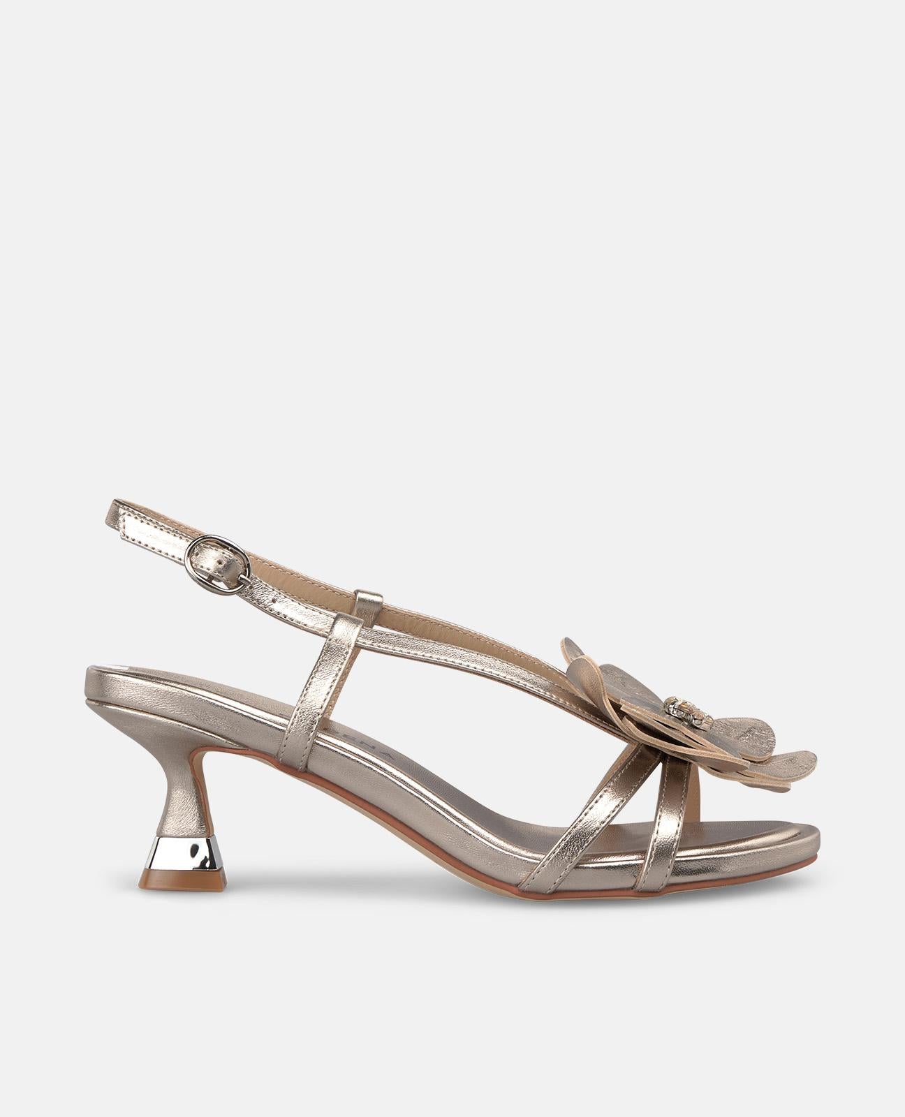 alma-en-pena-sandalette-mini-flower-7-cm-bronze image 1