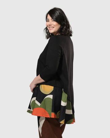 alembika-linda-flounce-tunic-top-tunika-floral image 5