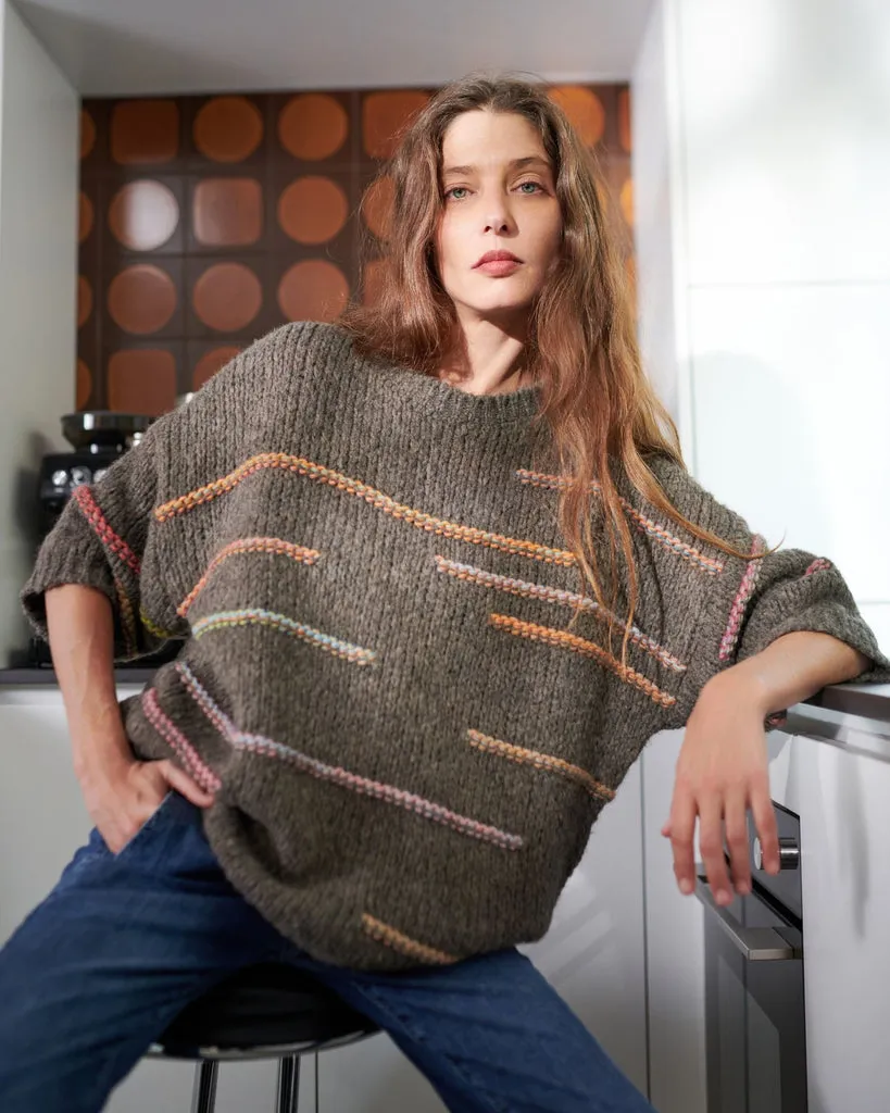 alembika-starling-sweater-mix-pullover image 1