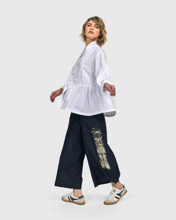 alembika-geneva-punto-pants-damen-hose-denim-baumwolle image 8