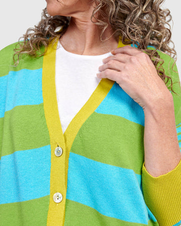 alembika-gumdrop-cardigan-streifen-limette-t-rkis image 3