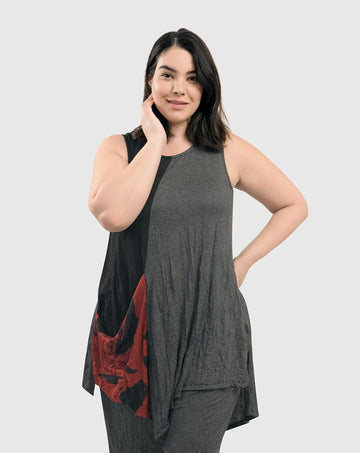 alembika-kia-crinkle-tunika-top-red image 8