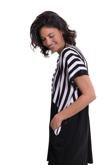 alembika-lina-tunika-kleid-streifen image 3