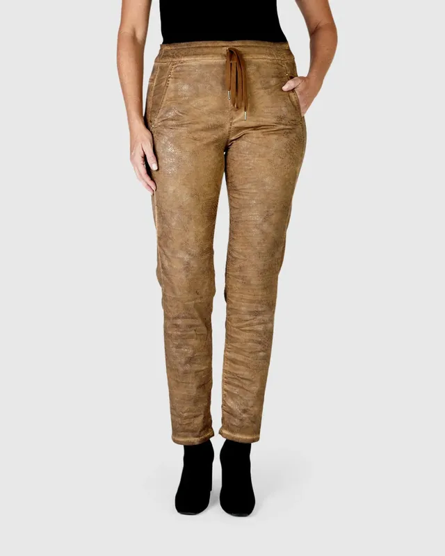 alembika-crocodile-iconic-stretch-jeans-sienna image 1