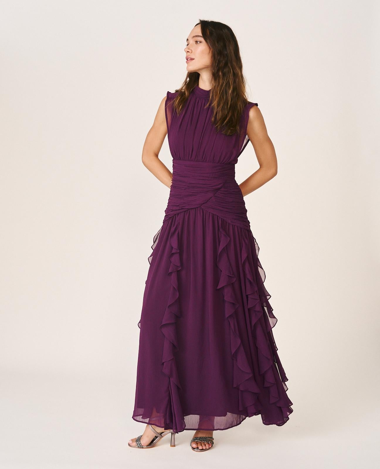 alma-en-pena-alfa-64622-maxikleid-mit-r-schen-lila image 4