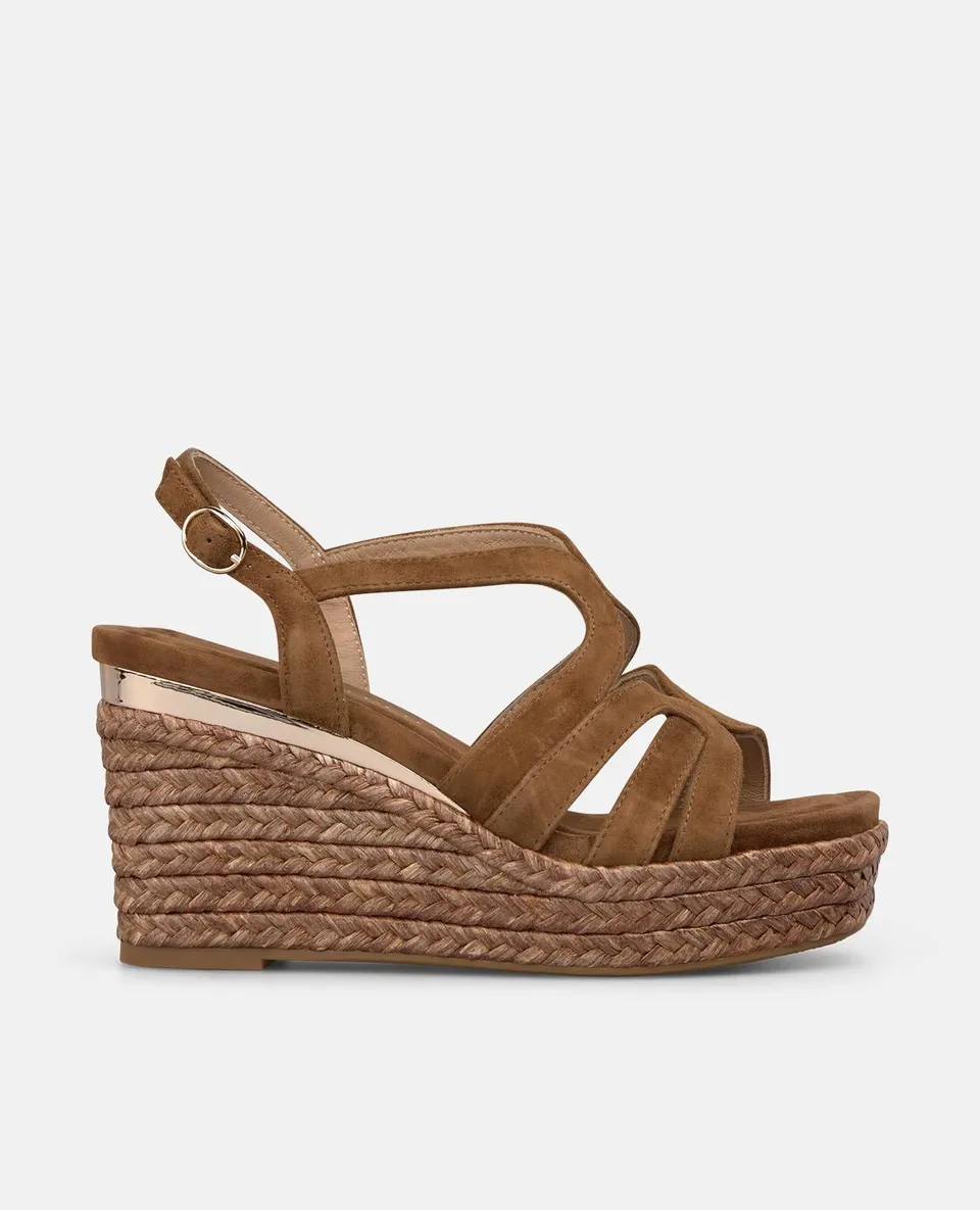 alma-en-pena-esparto-keilsandalette-karamell-9-cm-keil image 1