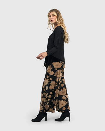 alembika-tessa-velvet-punto-pants-floral-samthose-mit-poufsaum image 7