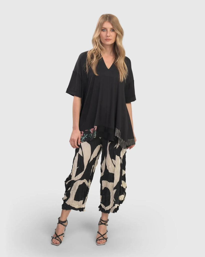 alembika-jane-trapeze-top-flowers-jersey-tunika image 1
