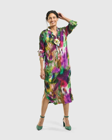 alembika-celestia-crinkle-dress-ed5-watercolor-midi-hemdkleid image 3