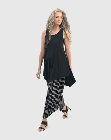 alembika-striped-punto-pants-damenhose-lines image 2