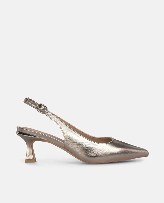 alma-en-pena-mini-pumps-with-heel-damen-slingpumps-bronze-6-2-cm image 1
