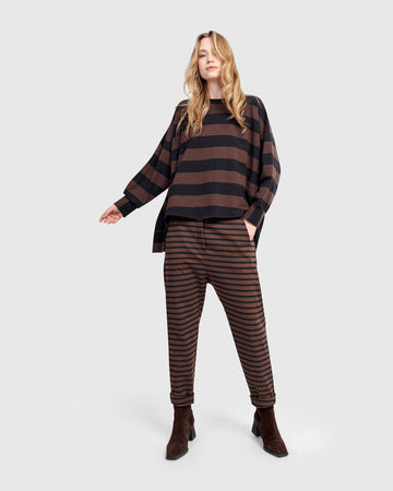 alembika-urban-dash-harem-pants-damen-hose-stripes image 2