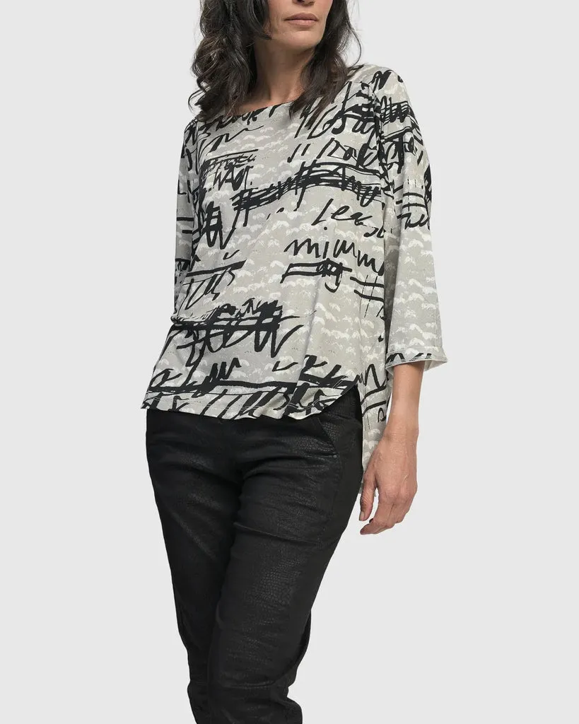 alembika-flirty-cutaway-boxy-top-script image 1