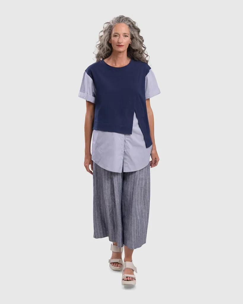 alembika-schoolgirl-tunika-navy-2-in-1-look image 1