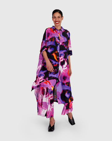 alembika-reiko-hemdblusenkleid-orchid-chiffon-shirtdress image 6