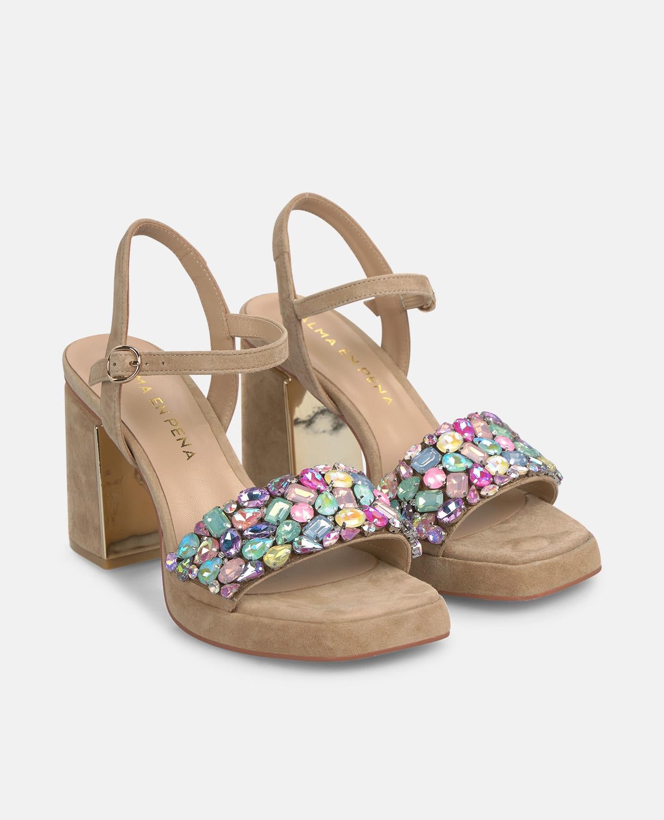 alma-en-pena-alfa-63062-sandalette-arena-strass-8-5-cm image 2