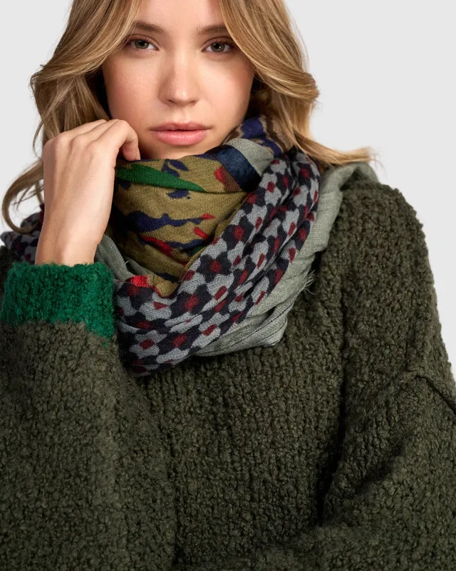 alembika-bazaar-scarf-multi-wollschal image 1