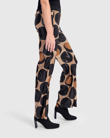 alembika-fizz-sequin-pants-eclipse-slim-flare-hose-mit-mini-pailletten image 5