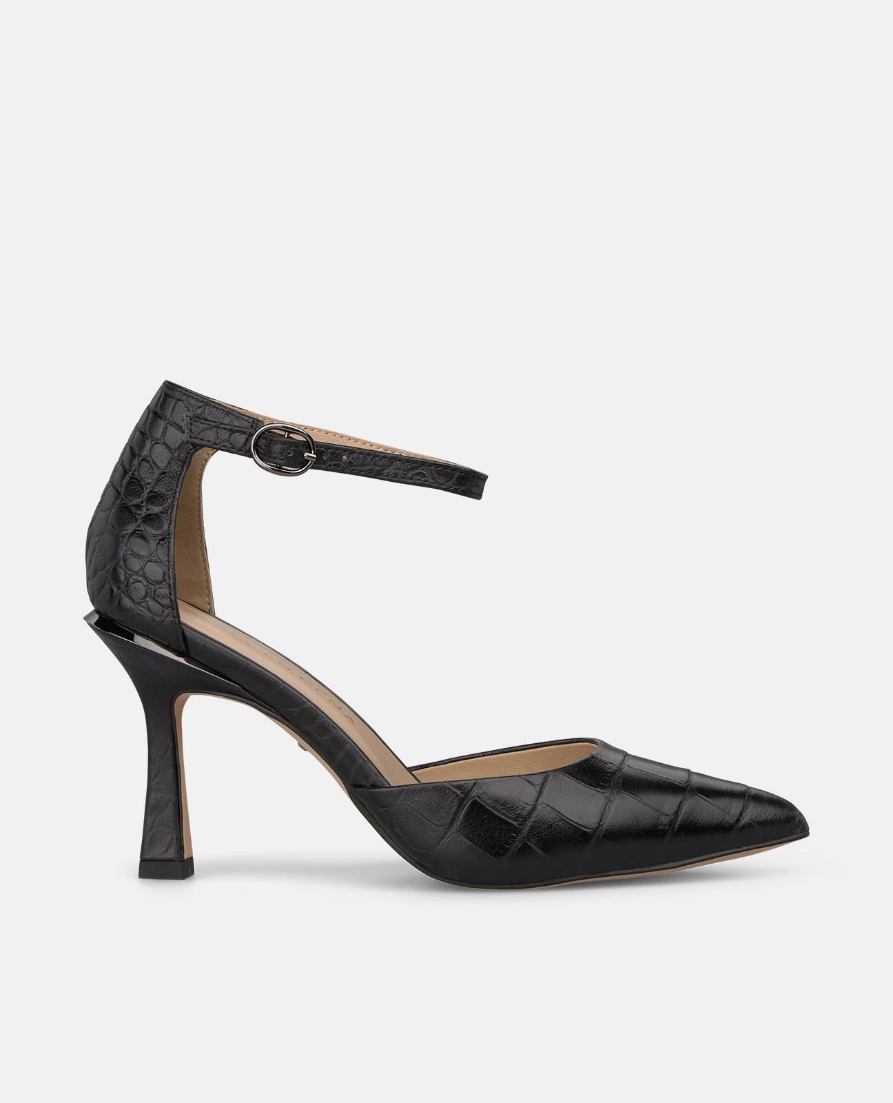 alma-en-pena-riemchen-pumps-leder-schwarz-9-cm image 1