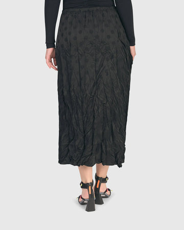 alembika-naomi-crinkle-skirt-dots-schwarz image 5