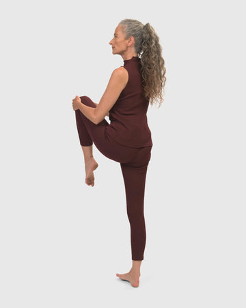 alembika-freedom-leggings-wine-damen-leggings image 8