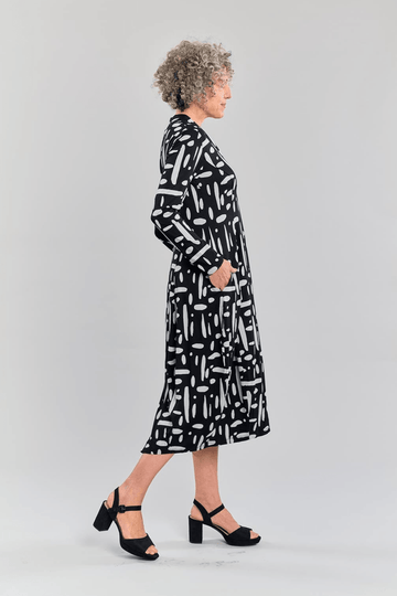 alembika-abstract-print-dress-mono-damen-jersey-kleid image 6