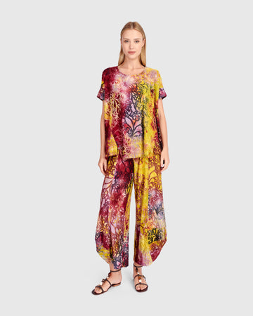 alembika-reverie-trapeze-top-raspberry-gold image 6