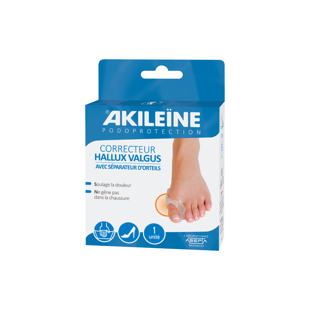 akileine-correcteur-hallux-valgus-separator-zehenschutz image 1