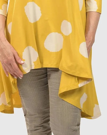alembika-perfect-swing-tunic-top-canary-spots-damen-tunika image 5