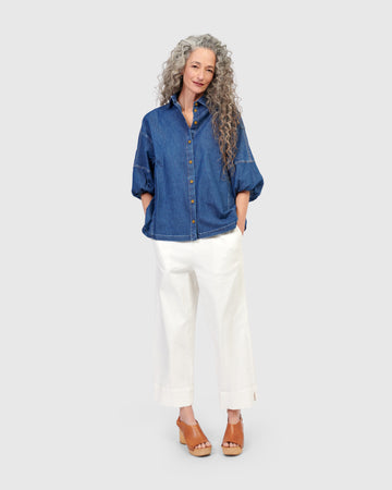 alembika-pippa-relaxed-bluse-denim image 2