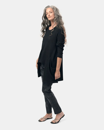 alembika-essential-rib-pocket-tunic-at336b-schwarz image 2