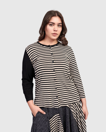 alembika-urban-vancouver-crew-cardigan-stripes image 2