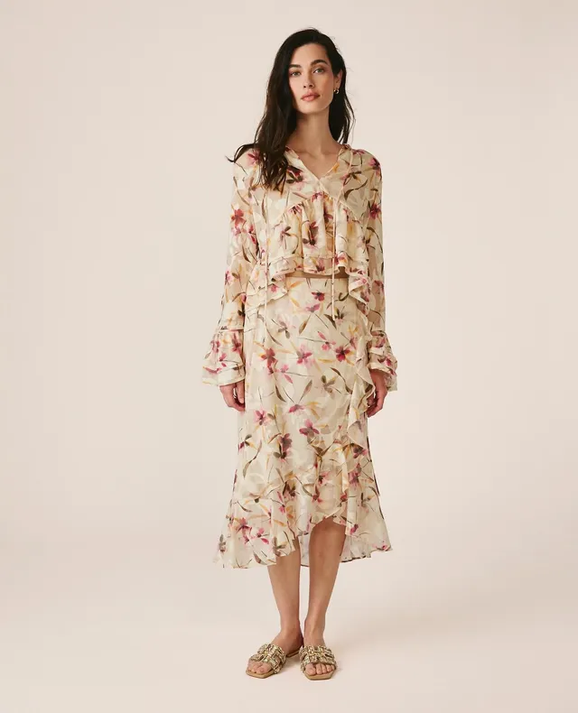 alma-en-pena-wrap-skirt-wickelrock-floral-rosa image 1
