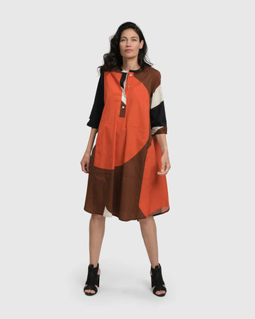 alembika-ginny-oversized-shift-kleid-blossom image 4