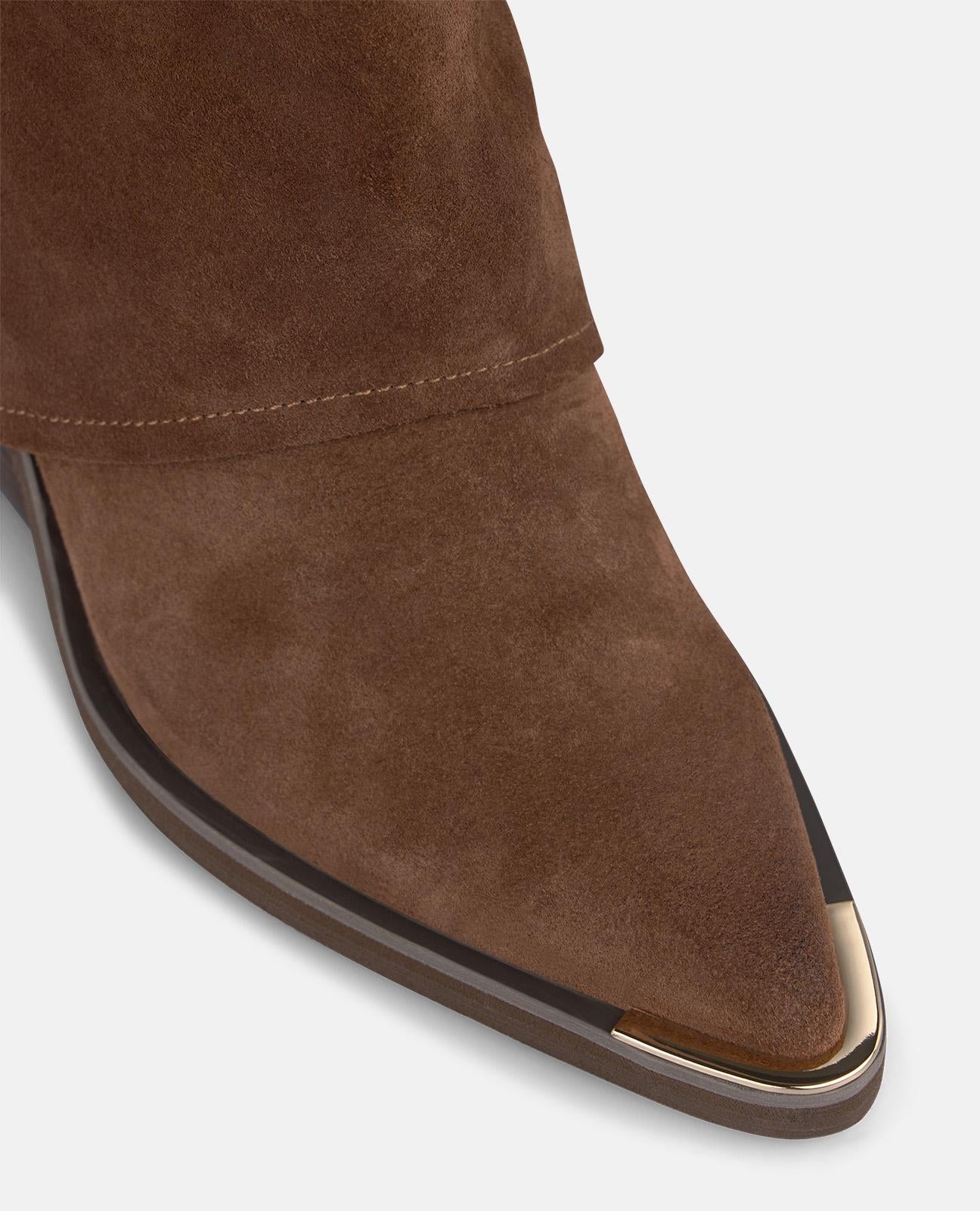 alma-en-pena-cowboystiefel-wildleder-camel-8-cm image 4