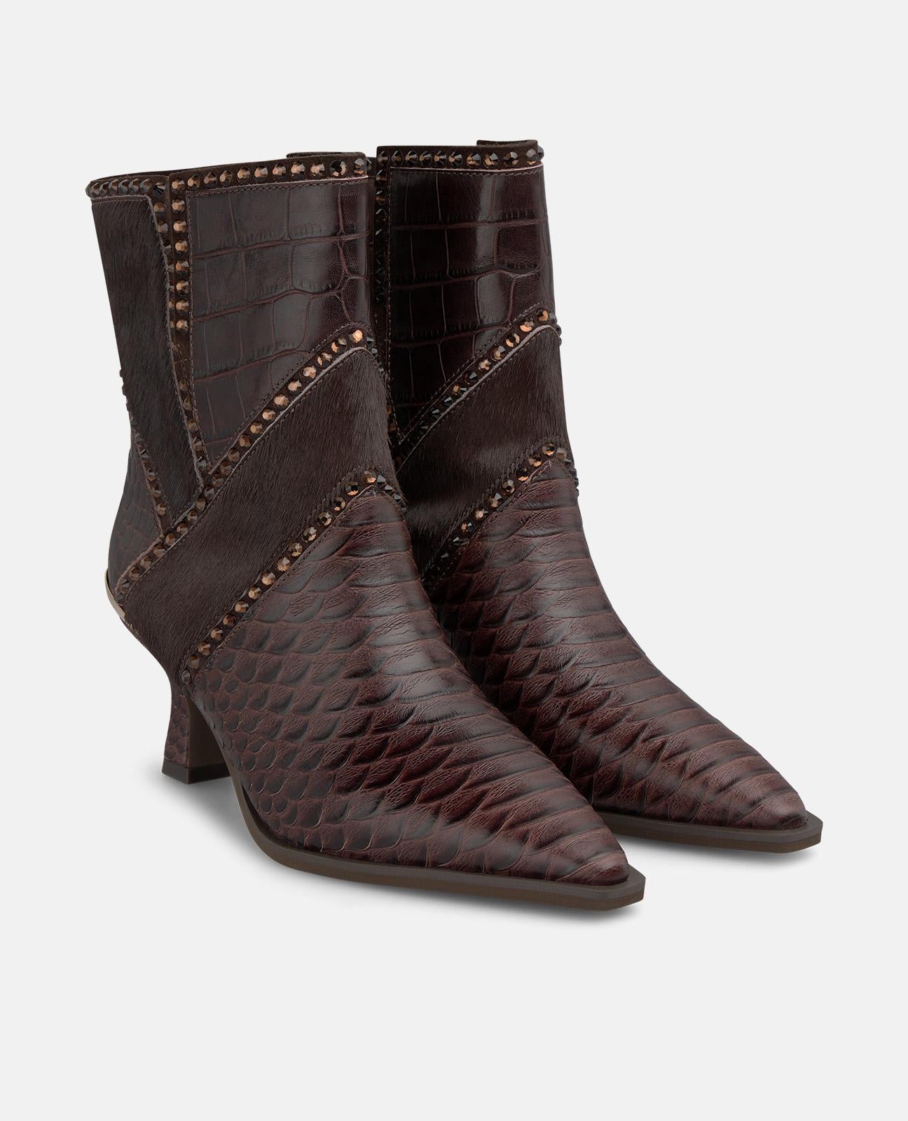 alma-en-pena-alfa-64010-nieten-stiefelette-6-cm-kroko-braun image 3