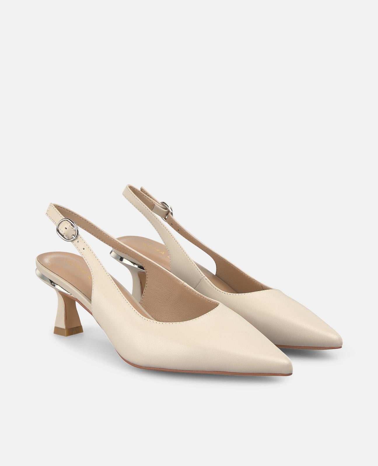 alma-en-pena-flat-heel-mini-heel-slingpumps-wei-6-2-cm image 2