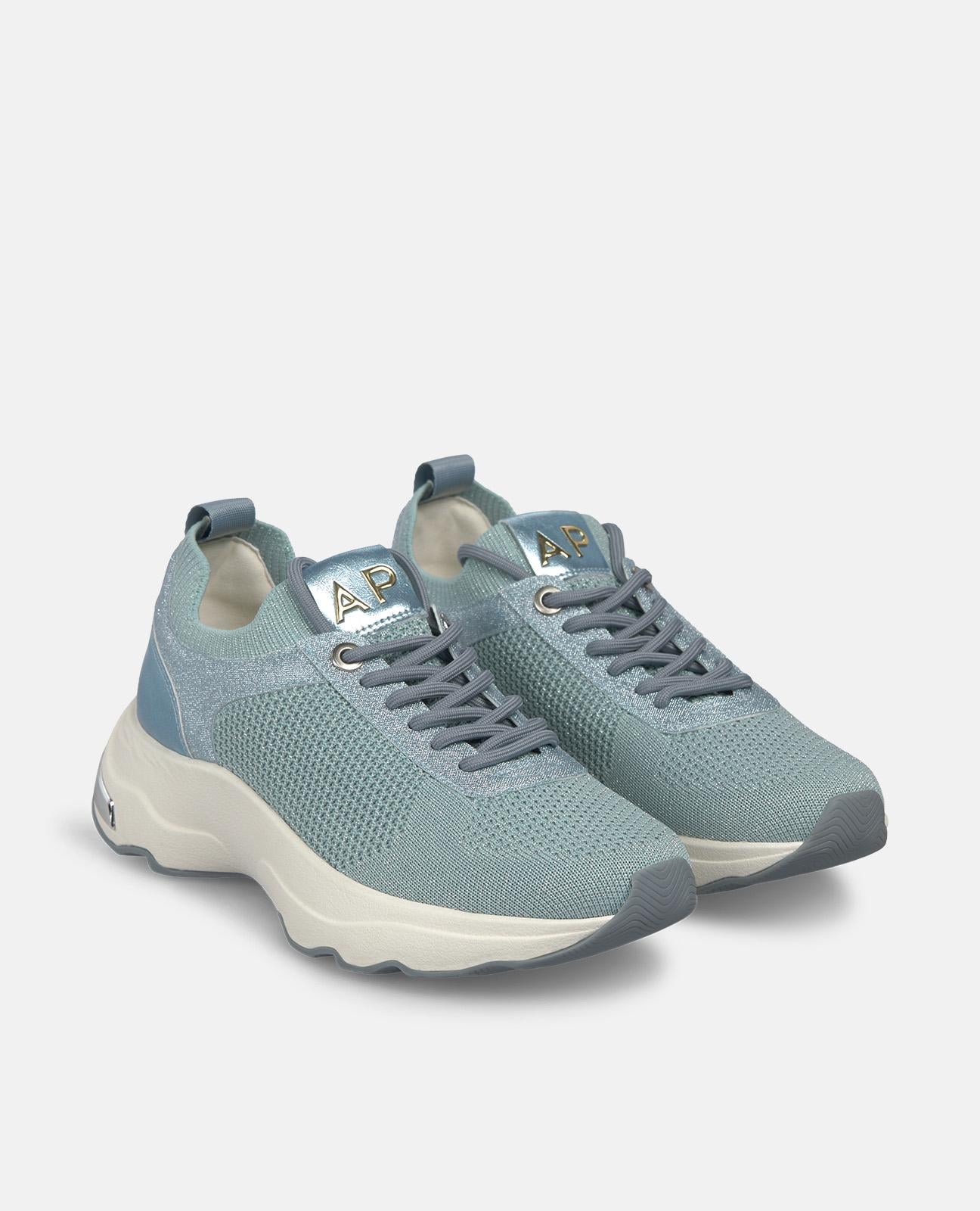 alma-en-pena-plateau-sneaker-mesh-blau-4-5-cm image 2